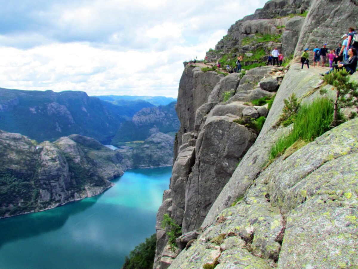 Widok Preikestolen