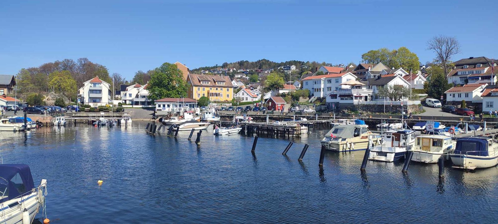 Oslo widok na domki